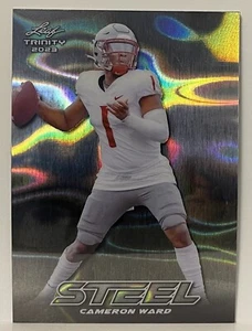 2023 Leaf Trinity Steel Lava Silver Cameron Ward RC #S20 - Bild 1 von 2