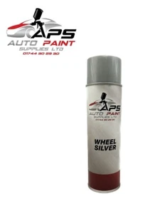 X1 APS 500ml SILBERRAD SPRÜHFARBE FÜR ALUIERTE STAHLRÄDER KÖRPER SHOP QUALITÄT - Bild 1 von 2
