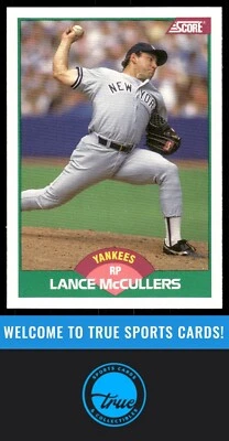 1989 Score Rookie & Traded #63T Lance McCullers - Image 1 of 2