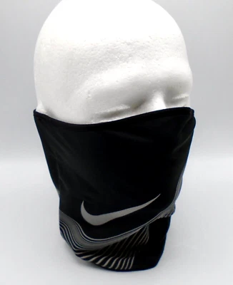 Calentador de cuello Nike Therma Fit adulto S/M negro/plateado Foto 1 de 4