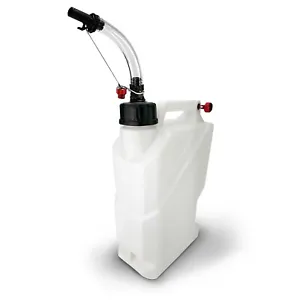 RISK RACING EZ5 5 Gallon Gas can Utility jug Hose Bender spout MX Enduro ATV - Picture 1 of 9