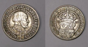 1921 SWEDEN 2 KR. CHOICE BU INV#FP-1-82 - Picture 1 of 1