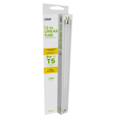 FEIT ELECTRIC CO FEIT Electric 8 watts T5 12 in. L Bright White Fluorescent Bulb Linear 1 pk