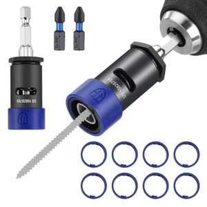 WORKPRO 12PC Drywall Screw Setter/Extractor Impact Bit Holder 1" PH2 Impact Bits - Picture 1 of 10