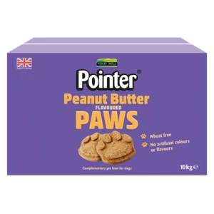 Pointers Peanut Butter Paw Biscuit Dog Treats - Picture 1 of 1
