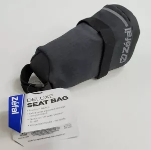 Zefal Deluxe Under Seat Bag for Bicycle, Zipper Storage, Hook Loop Closure, NEW - Picture 1 of 6