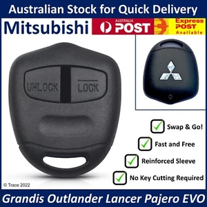 Mitsubishi Key Remote Case Shell - Grandis Outlander Lancer Pajero EVO Colt - Picture 1 of 4