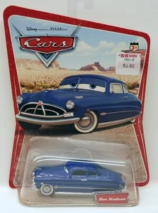 Disney/Pixar Cars Clásico Doc Hudson Hornet Azul con Neumáticos de Pared Blancos c.2005 - Imagen 1 de 2