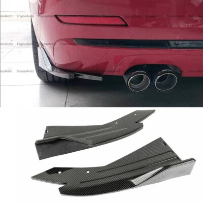 For Lexus Rc-F RC300 RC350 Rear Bumper Lip Splitter Diffuser Carbon Fiber - Image 1 of 4