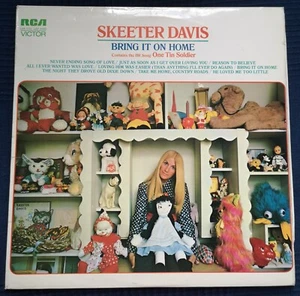 Skeeter Davis Bring It On Home LP (RCA Victor LSA 3102) 1972 - Picture 1 of 4