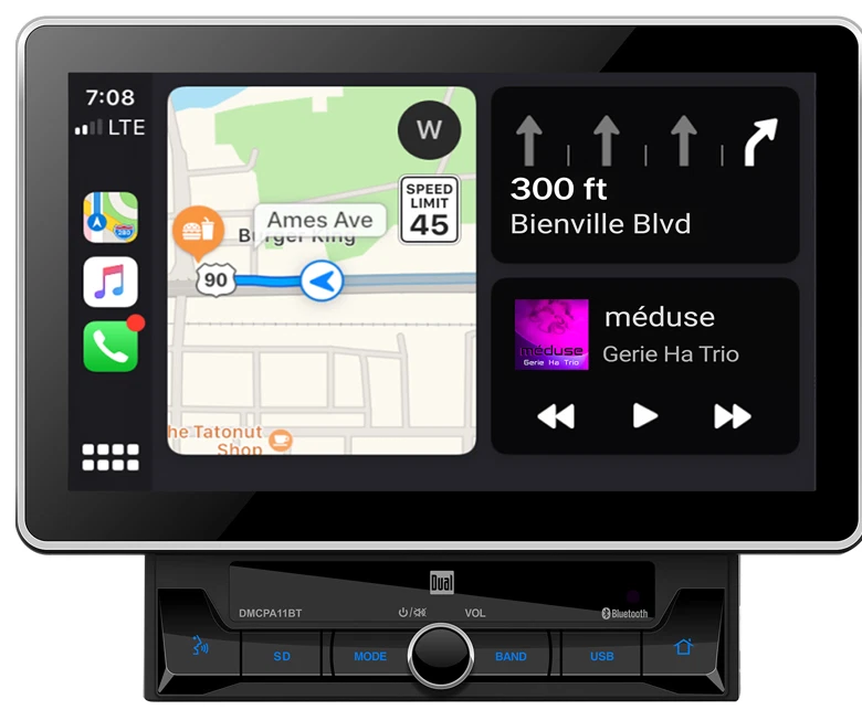 Cadillac Escalade 2007-14 Dual DMCPA11BT 10.1" Radio Apple CarPlay Android Auto - Image 1 of 2