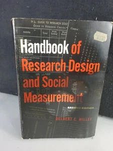 Handbook of Research Design and Social Measurement 2nd Ed. by Delbert Miller PPB - Picture 1 of 11