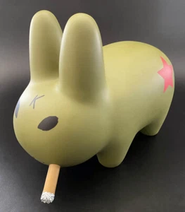 Frank Kozik SIGNIERTER Kidrobot 10" El Cubano Smorkin Labbit INSC SIGNIERT LE 135 - Bild 1 von 4