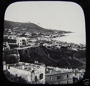 Linterna mágica de vidrio tobogán ARGEL - DE LOS JARDINES DE MARENGO C1890 ARGELIA - Imagen 1 de 2