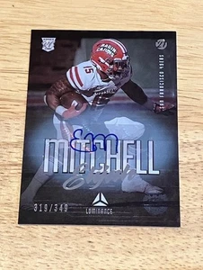 ELIJAH MITCHELL auto rc 2021 Panini Luminance #d /349 LOUISIANA 49ers - Picture 1 of 2