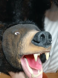 Raro tappeto Gemmy Industries Bud The Talking Bear batteria non funzionante Halloween  - Foto 1 di 4