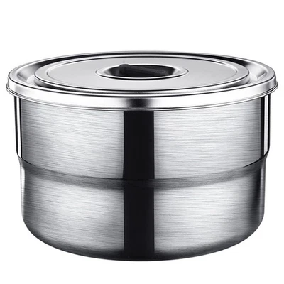 Edelstahl -Aufbewahrungsbox Frische Halten -Box -Lagerbehälter (600 ml) - Bild 1 von 4