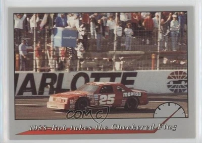 1992 Redline My Life in Racing Rob Moroso 1988 takes the Checkered Flag #12 - Image 1 of 2