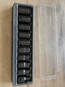 Snap On 310immya 10pc Metric Shallow Impact Socket Set, 6pt, 10-19mm, 1/2” Dr #2 - Picture 1 of 7