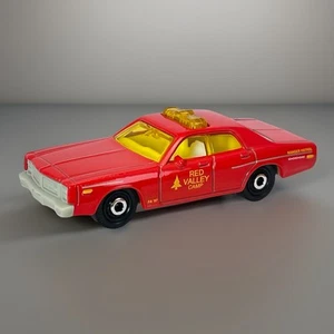 2025 MBX RETRO II Exclusive '78 DODGE MONACO POLICE Red Diecast Car Matchbox - Bild 1 von 13