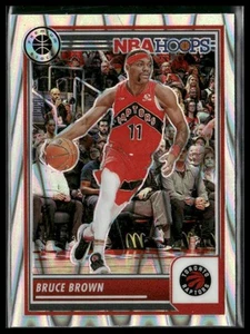 2023-24 Hoops Premium Stock #202 Bruce Brown Seismic Prizm - Bild 1 von 2
