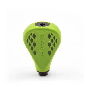 TPE Flat Reel Power Knob 35mm TPE35 Green For Shimano Nasci FC 1000-5000 - Picture 1 of 7