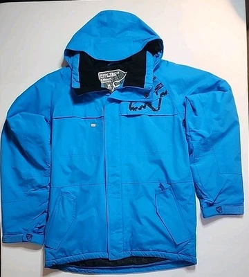Fox Tech FX-1 Series 5000 MM Size Medium Blue Snow Coat. Great For Snow Sports! - Image 1 of 4
