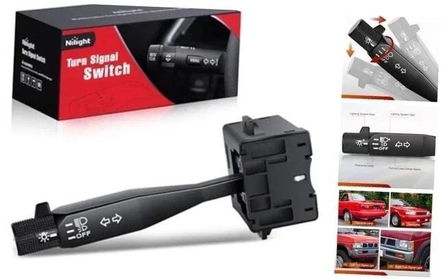 Turn Signal Switch Compatible with 1986 1988 1989 1990 1991 1992 1993 Nissan Foto 1 de 4