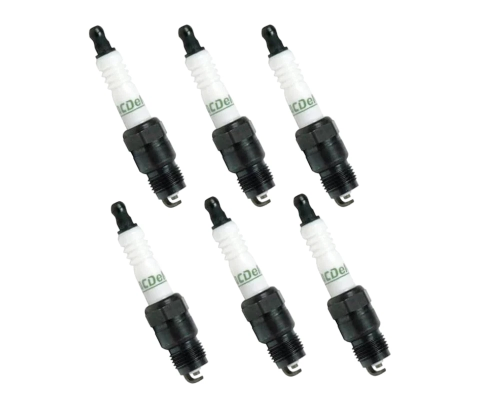 NEW GENUINE GM ACDelco Spark Plugs R44LTS6 Set Of 6 - Image 1 of 1