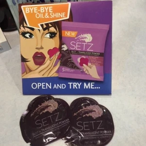 Setz Blot + Translucent Powder On The Go Makeup New & Sealed - Picture 1 of 4