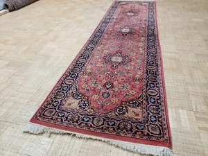 2,6x8 INDO SAROUK VINTAGE AUTHENTISCH HANDGEWEBT 100% WOLLE ORIENTTEPPICH - Bild 1 von 12