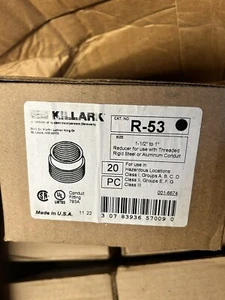 Killark R-53 Bushing,Reducing - Picture 1 of 3