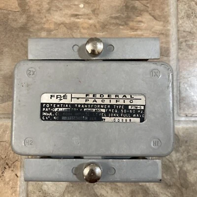 FEDERAL PACIFIC 2755A0663 Transformador Caja 66 Foto 1 de 4