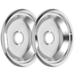 2pcs Oven Drip Tray Cooktop Range Pan Stove Pan Trim Tray Stove Drip Tray - Picture 1 of 12