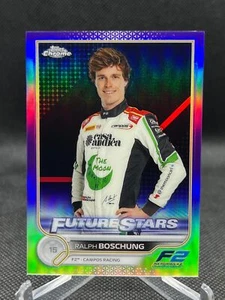 2022 Topps Chrome Formula 1 RALPH BOSHUNG PURPLE REFRACTOR 294/399 #90 - Picture 1 of 1