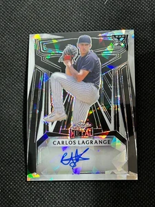 CARLOS LAGRANGE 2023 Leaf Metal Draft Baseball AUTO Autograph 3/4 Card - Picture 1 of 2