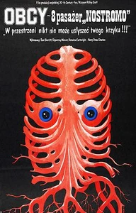 ALIEN Movie Poster Sci Fi Horror Predator Czech Polish Rare Art - Picture 1 of 1
