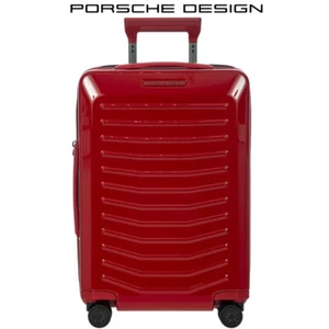 Porsche Design Roadster glossy red Hardside carry-on spinner Suitcase Trunk S 21 - Picture 1 of 14