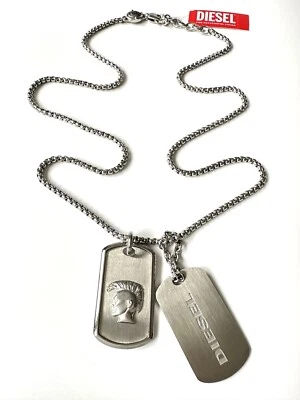 Diesel Herren Kette Edelstahl Silberfarbe EDX1210040 - Bild 1 von 2