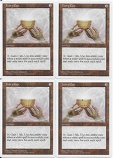 MTG: IVORY CUP 5th Edition UNCOMMON; played, Excellent condition x4