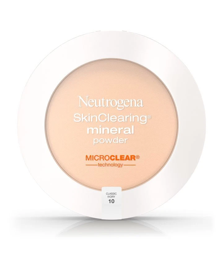 1x Neutrogena SkinClearing mineral powder -  Classic Ivory 10  Expires 10/18 - Image 1 of 1