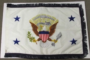 Auténtico Vicepresidente Automóvil Auto Bandera Nylon Annin & Co Nuevo Antiguo Stock - Imagen 1 de 10