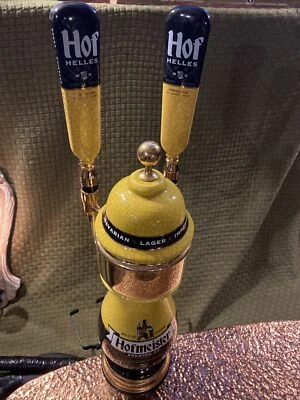 Hoffmeister Beer Tap, Ceramic With 2  Taps, Perfect For A Home Bar/ Man Cave - Image 1 of 4