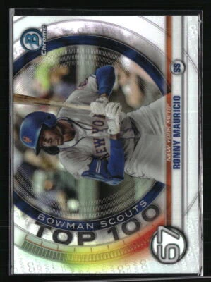 Ronny Mauricio 2020 Bowman #BTP-67  Baseball Card - Image 1 of 2