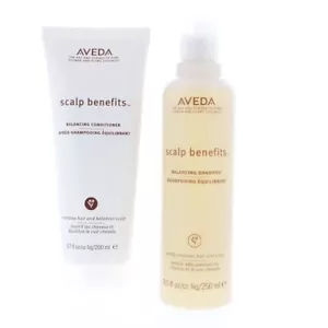 Aveda Scalp Benefits Balancing Shampoo 8.5 oz and Conditioner 6.7 oz Duo SET - Picture 1 of 1