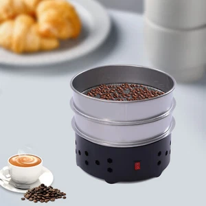 Enfriador de granos de café casero de 1,3 lb máquina de enfriamiento de gran capacidad negro paja - Imagen 1 de 12