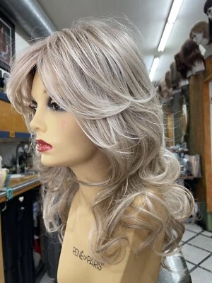 ALWAYS-Raquel Welch Wig-RL 19/23SS BISCUIT DARK  ROOTS-WearUPorDown-MemoryCap-HF - Image 1 of 4