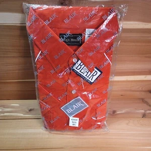 High Noon Shirt Mens XL Pearl Snap Cowboy Western Rodeo Red VTG Short Sleeve - Picture 1 of 5