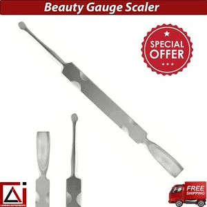Medidor de belleza para manicura escalador de uñas empujador de cutículas herramientas de doble cara nuevo - Imagen 1 de 5