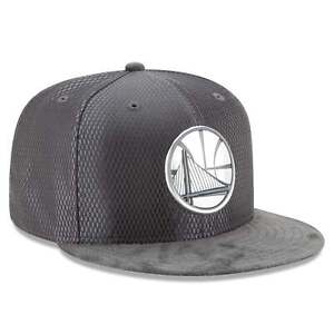[11471393] Mens New Era NBA Golden State Warriors On Court 2017 Suede 59Fifty